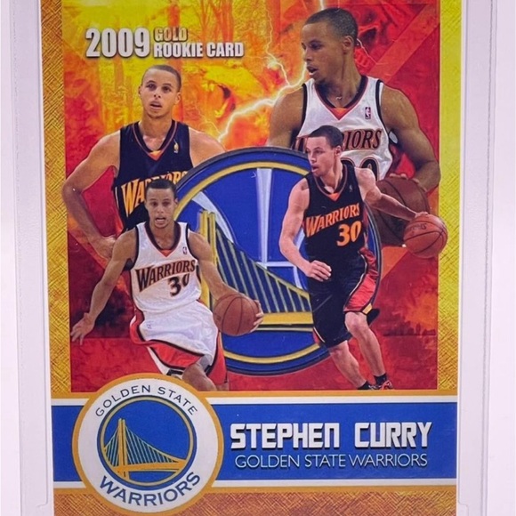 2009 Stephen Curry Rookie Card! Steph #30 RC Gems Golden State Warriors NM to MT - Picture 1 of 3